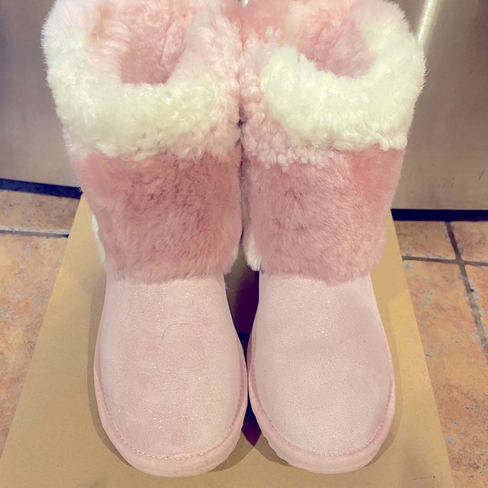 Uggs Short Patchwork Fluff